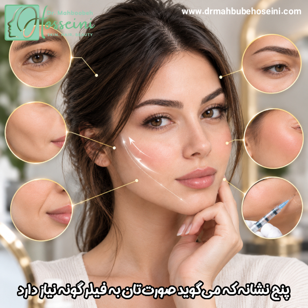 5 نشانه که میگوید صورتتان به فیلر گونه نیاز دارد 5 نشانه که میگوید صورتتان به فیلر گونه نیاز دارد